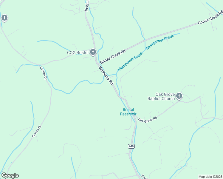map of restaurants, bars, coffee shops, grocery stores, and more near 20572 Benhams Road in Bristol