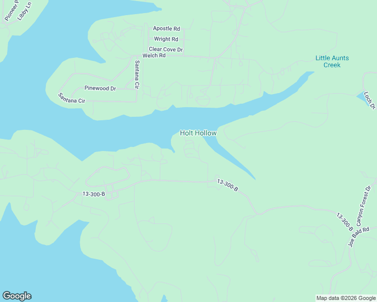 map of restaurants, bars, coffee shops, grocery stores, and more near 110 Carefree Lane in Kimberling City