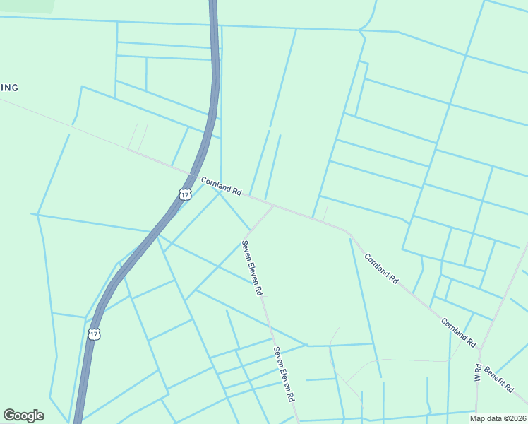 map of restaurants, bars, coffee shops, grocery stores, and more near 3749 Cornland Road in Chesapeake