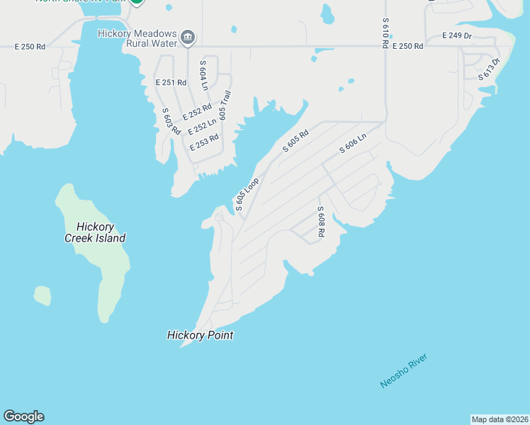 map of restaurants, bars, coffee shops, grocery stores, and more near 25570 South 606 Lane in Grove