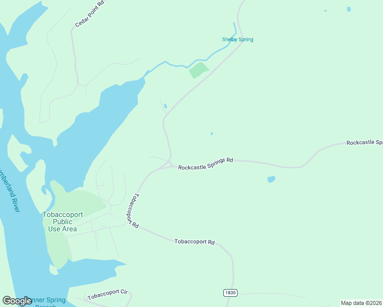 map of restaurants, bars, coffee shops, grocery stores, and more near 1720 Tobaccoport Road in Bumpus Mills