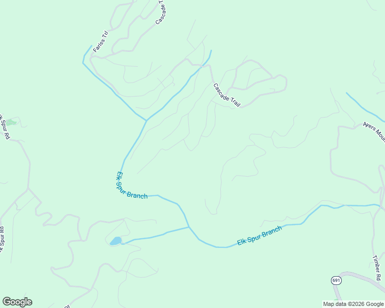 map of restaurants, bars, coffee shops, grocery stores, and more near Ayers Trail in Fancy Gap