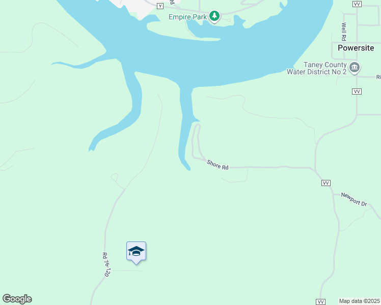 map of restaurants, bars, coffee shops, grocery stores, and more near 691 Shore Road in Powersite