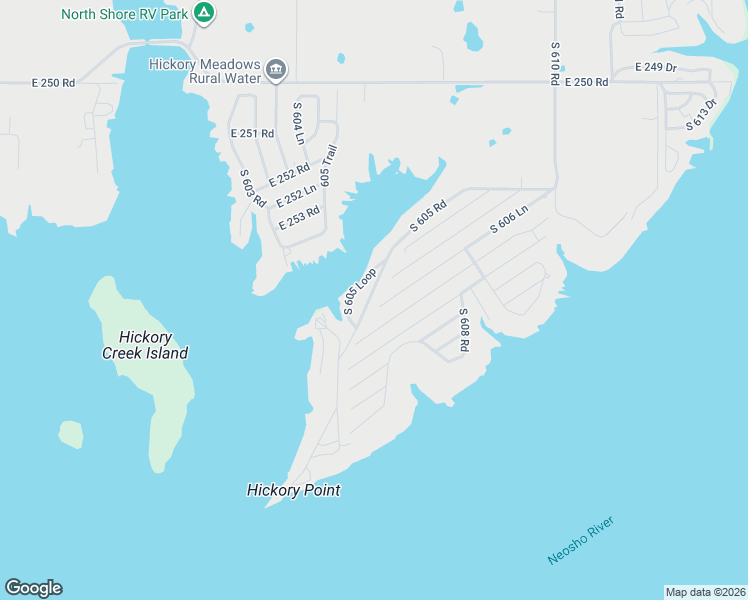 map of restaurants, bars, coffee shops, grocery stores, and more near 25570 South 606 Lane in Grove