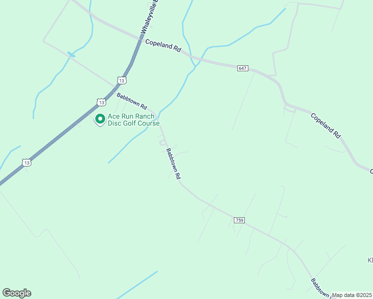 map of restaurants, bars, coffee shops, grocery stores, and more near 244 Babbtown Road in Suffolk