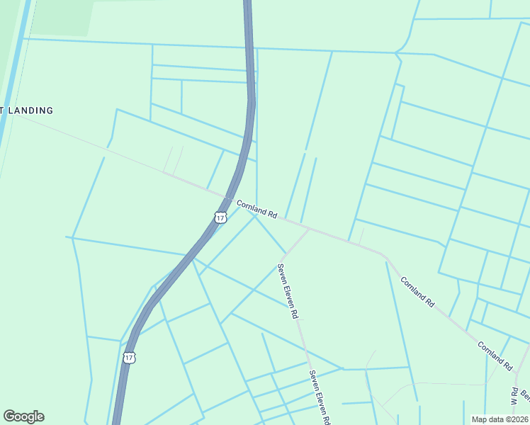 map of restaurants, bars, coffee shops, grocery stores, and more near 3875 Cornland Road in Chesapeake