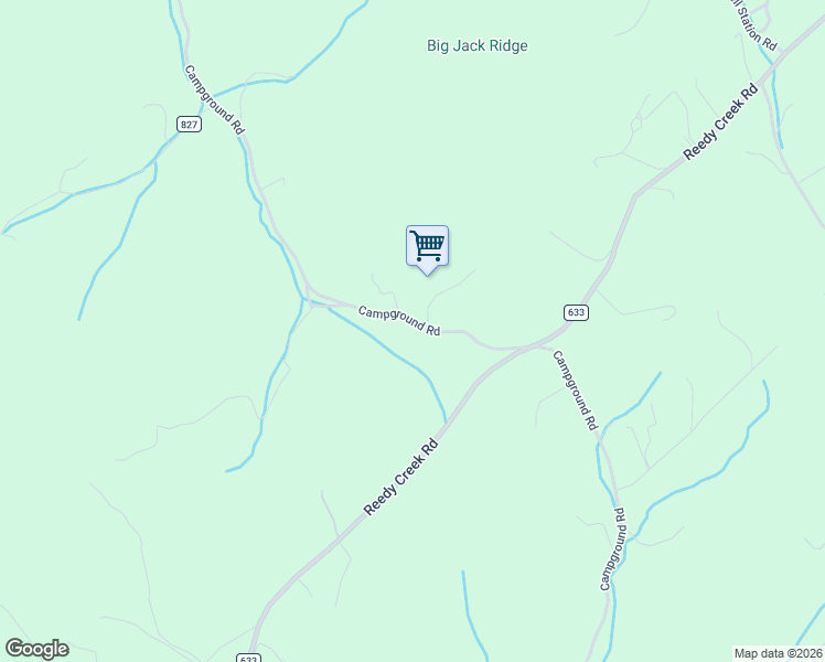 map of restaurants, bars, coffee shops, grocery stores, and more near 20500 Campground Road in Bristol