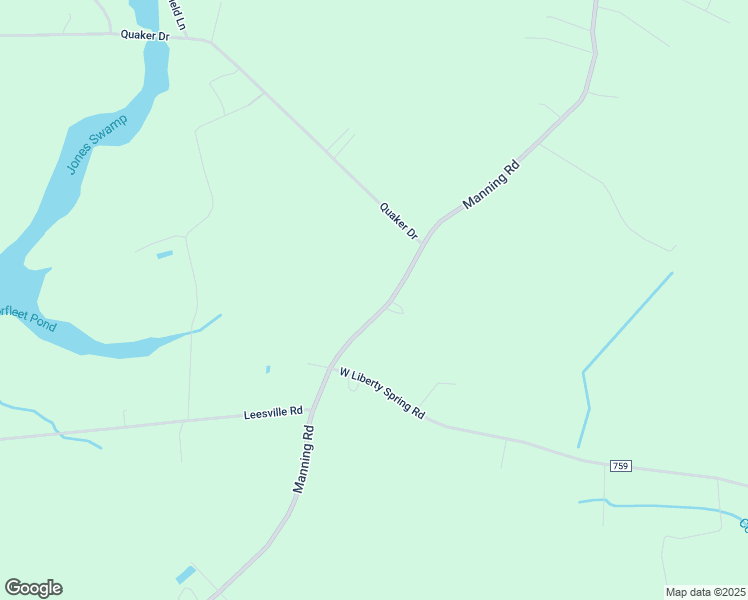 map of restaurants, bars, coffee shops, grocery stores, and more near 3409 Manning Rd in Suffolk