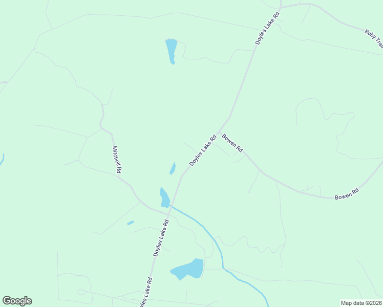 map of restaurants, bars, coffee shops, grocery stores, and more near 2578 Doyles Lake Road in Emporia