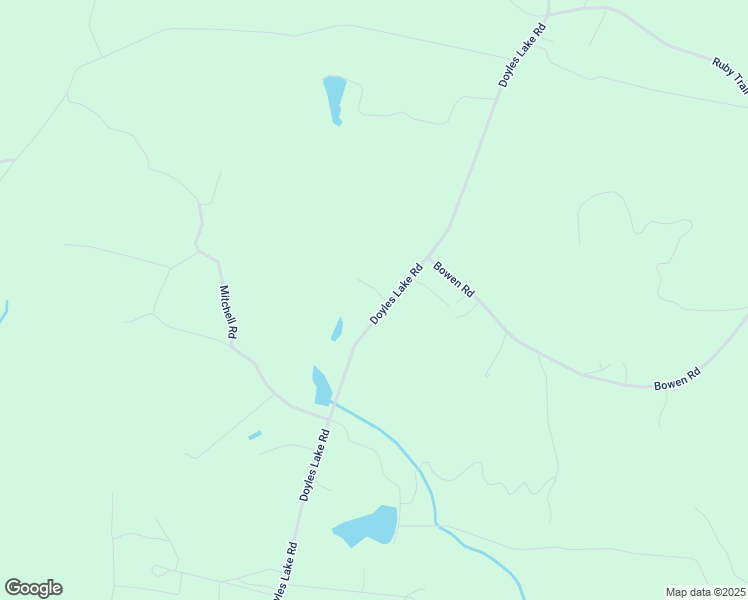map of restaurants, bars, coffee shops, grocery stores, and more near 2602 Doyles Lake Road in Emporia