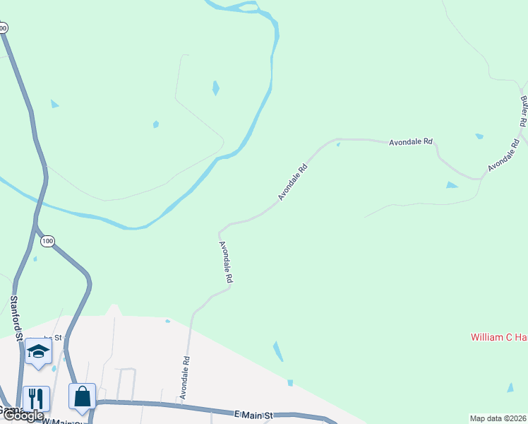 map of restaurants, bars, coffee shops, grocery stores, and more near 1006 Avondale Rd in Gamaliel