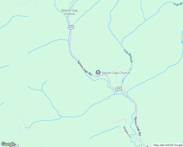 map of restaurants, bars, coffee shops, grocery stores, and more near 21710 Spoon Gap Road in Abingdon