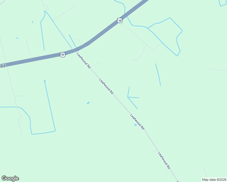 map of restaurants, bars, coffee shops, grocery stores, and more near 6401 Leafwood Road in Suffolk