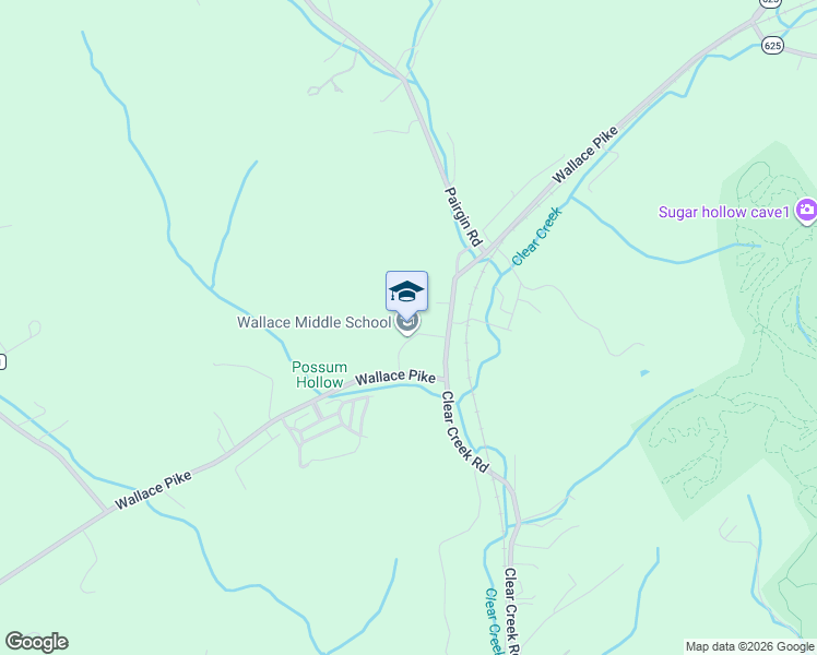 map of restaurants, bars, coffee shops, grocery stores, and more near 13077 Wallace Pike in Bristol