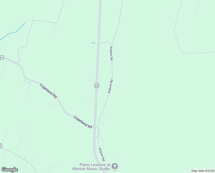 map of restaurants, bars, coffee shops, grocery stores, and more near 2301 Airport Road in Suffolk