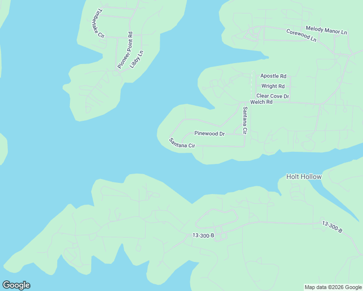 map of restaurants, bars, coffee shops, grocery stores, and more near 549 Santana Circle in Reeds Spring