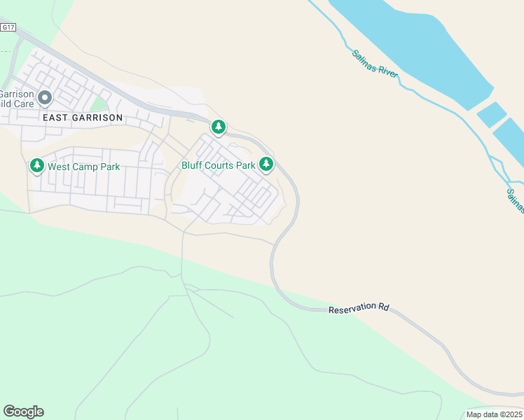 map of restaurants, bars, coffee shops, grocery stores, and more near 21623 Ord Avenue in Salinas