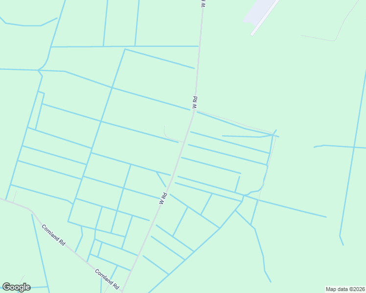 map of restaurants, bars, coffee shops, grocery stores, and more near 2101 West Road in Chesapeake