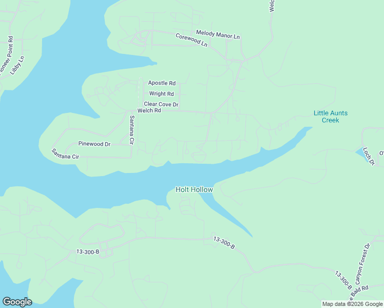 map of restaurants, bars, coffee shops, grocery stores, and more near 258 Vacation Lane in Reeds Spring