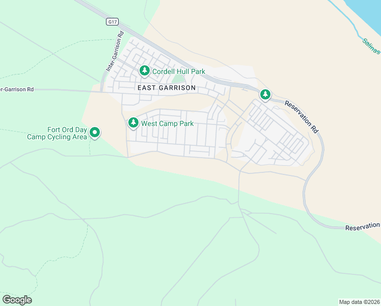 map of restaurants, bars, coffee shops, grocery stores, and more near 15607 Watkins Gate Road in Monterey County