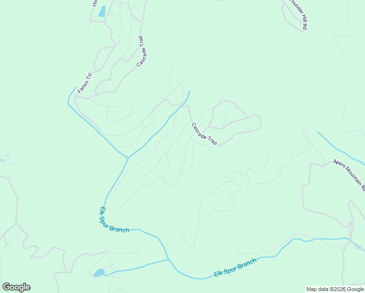 map of restaurants, bars, coffee shops, grocery stores, and more near Flint Ridge Trail in Fancy Gap