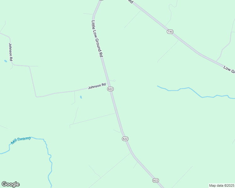 map of restaurants, bars, coffee shops, grocery stores, and more near 890 Little Low Ground Road in Emporia