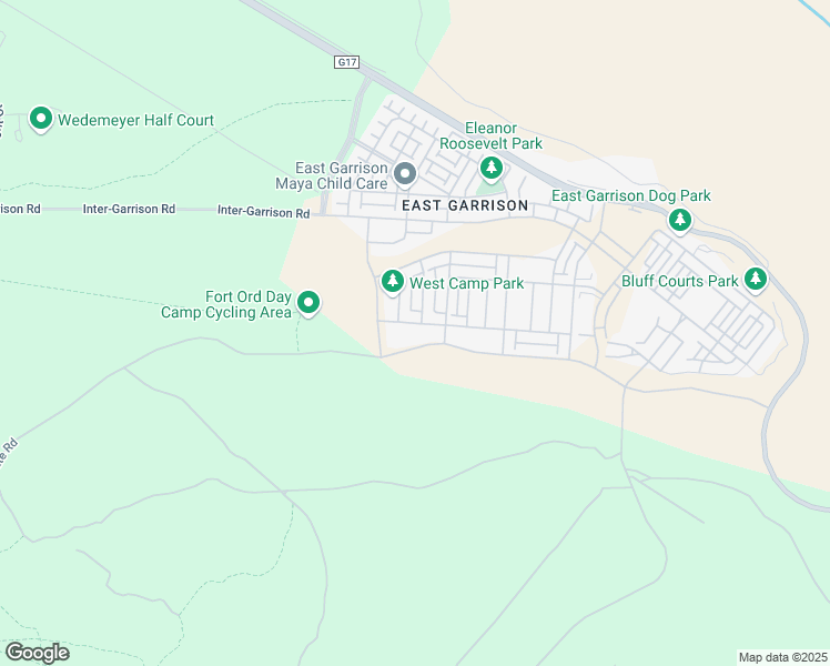 map of restaurants, bars, coffee shops, grocery stores, and more near 14950 Breckinridge Avenue in Marina