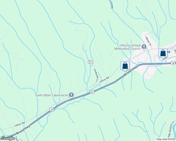 map of restaurants, bars, coffee shops, grocery stores, and more near 295 Hollyoak Lane in Gate City
