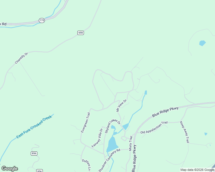 map of restaurants, bars, coffee shops, grocery stores, and more near 237 Laurel Drive in Fancy Gap