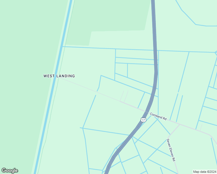 map of restaurants, bars, coffee shops, grocery stores, and more near 4100 Cornland Road in Chesapeake