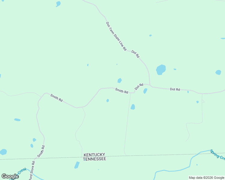 map of restaurants, bars, coffee shops, grocery stores, and more near 136-610 Smith Road in Adairville