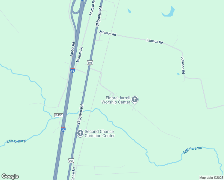 map of restaurants, bars, coffee shops, grocery stores, and more near 278 Liberty Road in Emporia