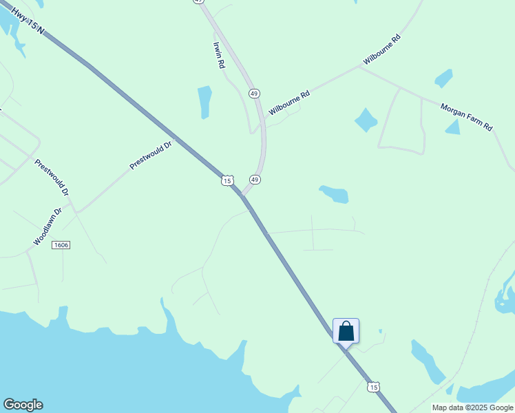 map of restaurants, bars, coffee shops, grocery stores, and more near Highway 49 in Clarksville