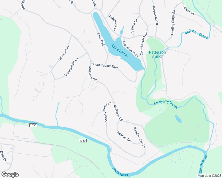 map of restaurants, bars, coffee shops, grocery stores, and more near 1535 Mulberry Road in Martinsville