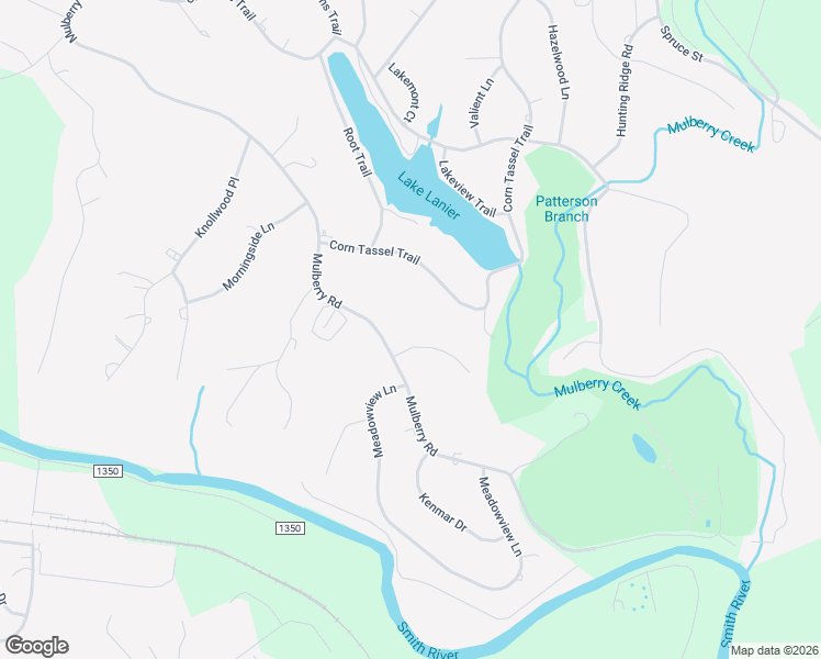 map of restaurants, bars, coffee shops, grocery stores, and more near 1535-1599 Mulberry Road in Martinsville