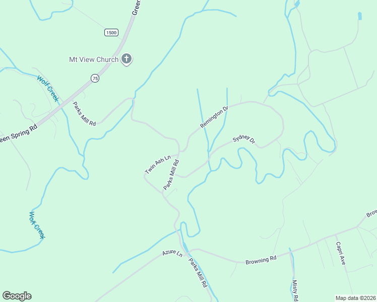 map of restaurants, bars, coffee shops, grocery stores, and more near 22466 Remington Drive in Abingdon