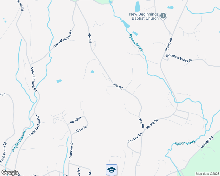 map of restaurants, bars, coffee shops, grocery stores, and more near 497 Vfw Road in Patrick Springs