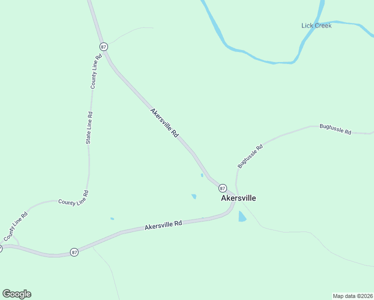map of restaurants, bars, coffee shops, grocery stores, and more near 4601-5499 Akersville Road in Fountain Run