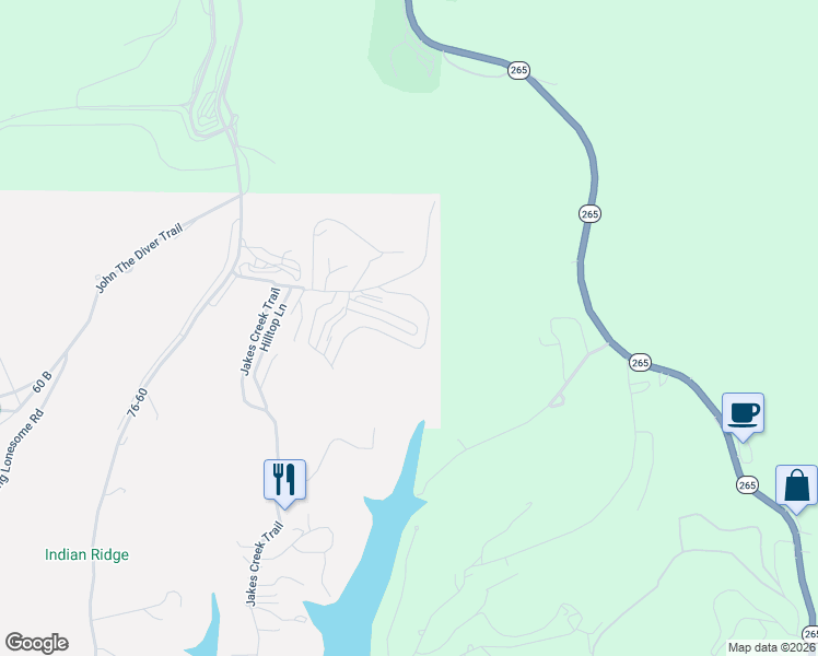 map of restaurants, bars, coffee shops, grocery stores, and more near 155 David Shawn Drive in Branson