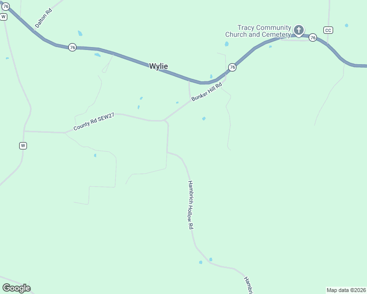 map of restaurants, bars, coffee shops, grocery stores, and more near 116 Hambrich Hollow Road in Pineville