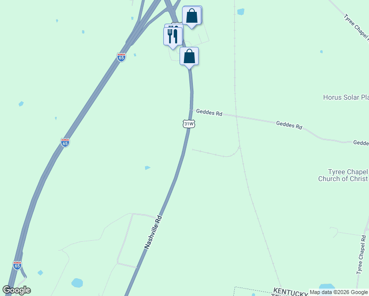 map of restaurants, bars, coffee shops, grocery stores, and more near 4900 Nashville Road in Franklin