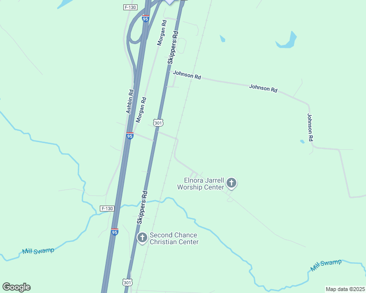 map of restaurants, bars, coffee shops, grocery stores, and more near 120 Liberty Road in Emporia