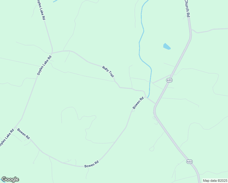 map of restaurants, bars, coffee shops, grocery stores, and more near 401 Ruby Trail in Emporia