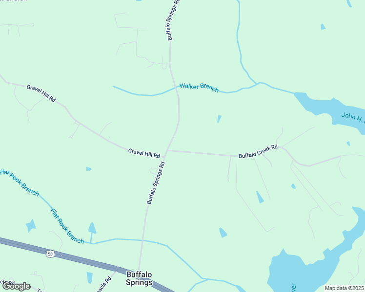 map of restaurants, bars, coffee shops, grocery stores, and more near 1-189 Buffalo Creek Road in BUFFALO JUNCTION