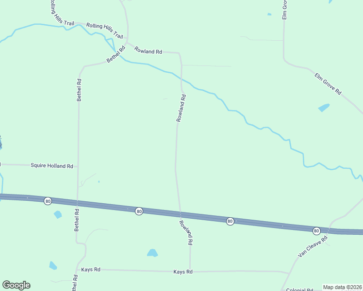 map of restaurants, bars, coffee shops, grocery stores, and more near 654 Rowland Road in Almo