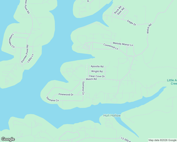 map of restaurants, bars, coffee shops, grocery stores, and more near Romans Road in Reeds Spring
