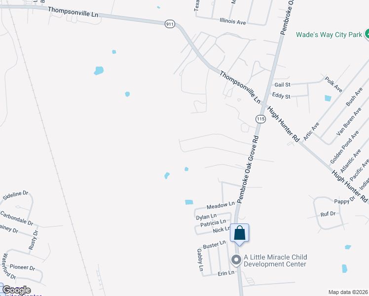 map of restaurants, bars, coffee shops, grocery stores, and more near 275 Azalea Drive in Oak Grove