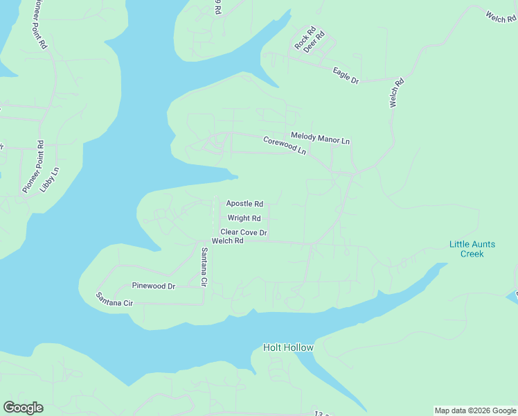 map of restaurants, bars, coffee shops, grocery stores, and more near 46 Wright Road in Branson West