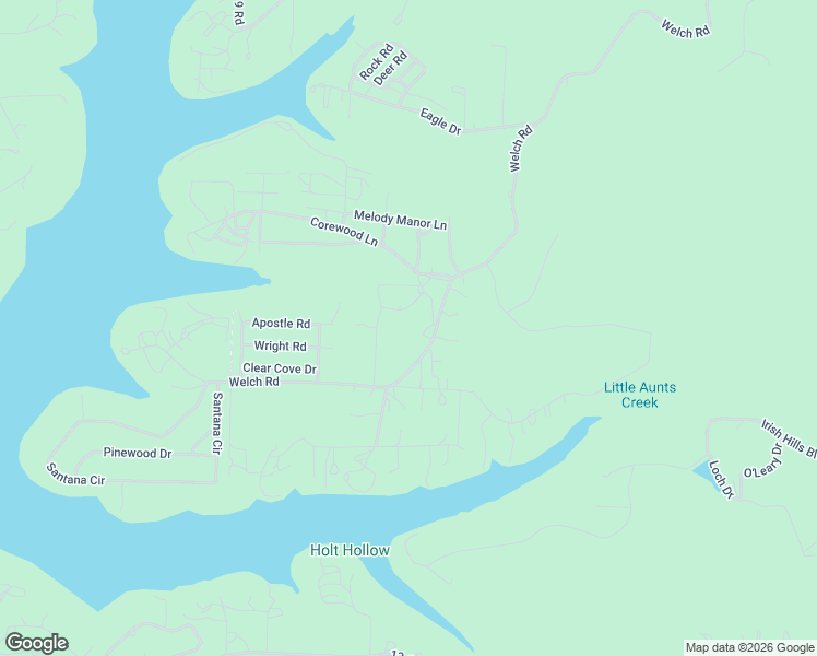 map of restaurants, bars, coffee shops, grocery stores, and more near 1517-1529 Welch Road in Reeds Spring