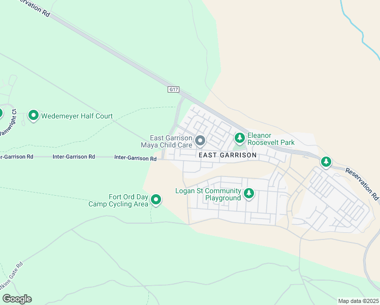 map of restaurants, bars, coffee shops, grocery stores, and more near 13326 Warren Avenue in Marina